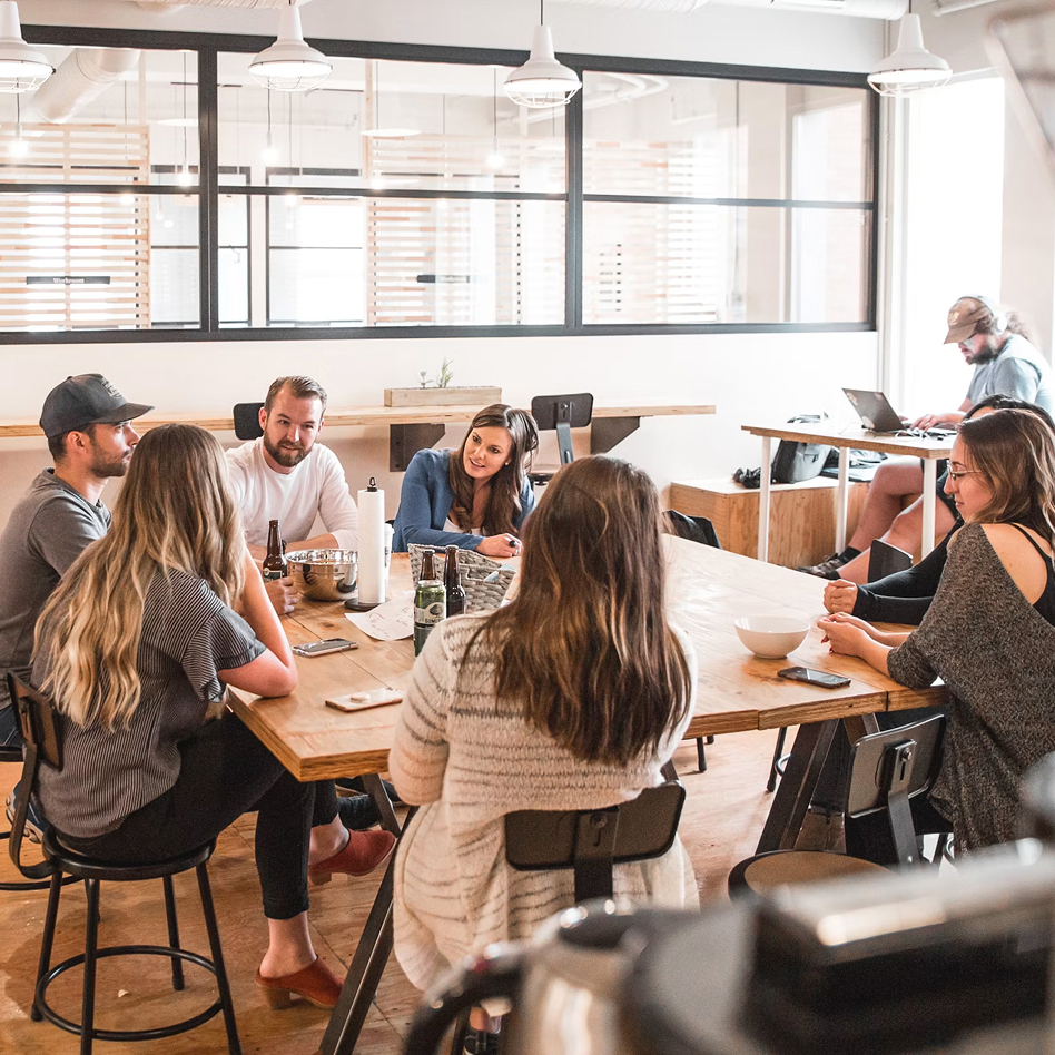 NXAI team members collaborating in a meeting